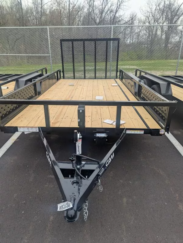 2026 Cam Superline  7' x 14' Tube Top ATV CAM Utility, Tandem