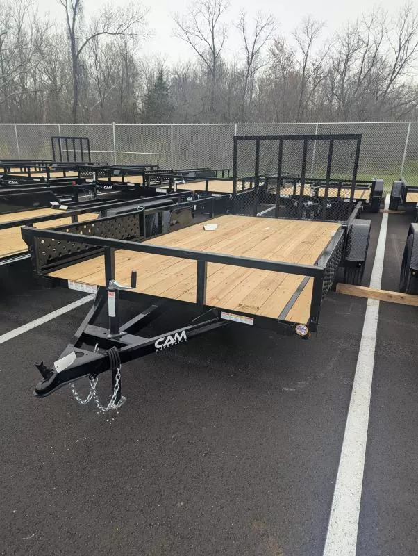 2026 Cam Superline  7' x 14' Tube Top ATV CAM Utility, Single Axle