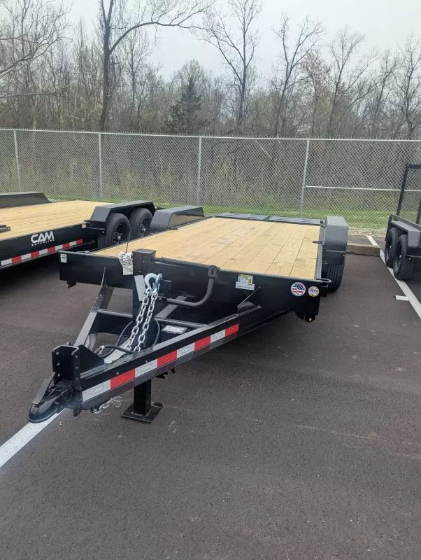 2026 Cam Superline  7' x 15'+3' Super Ramp Equipment Trailer