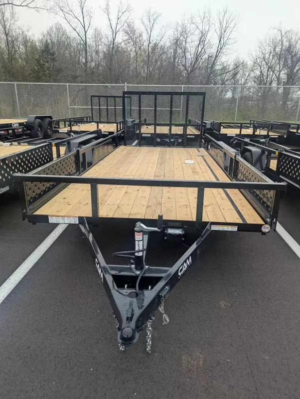 2026 Cam Superline  7' x 16' Tube Top ATV CAM Utility, Tandem