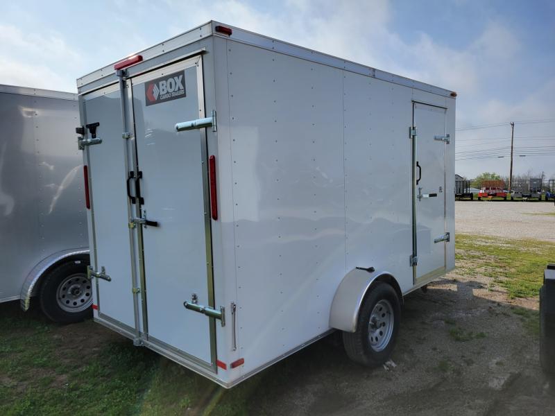 Box Cargo 6' x 12' Bumper Pull Enclosed Cargo Trailer Box Cargo 6' x 12' Bumper Pull Enclosed Cargo Trailer