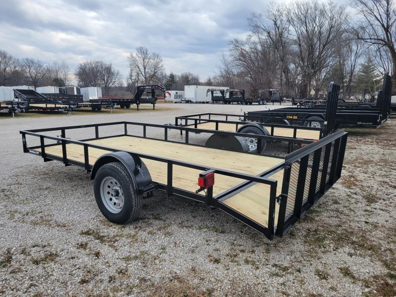 Bulldog 82 x 12+2 Dovetail Black Utility Trailer Bulldog 82 x 12+2 Dovetail Black Utility Trailer