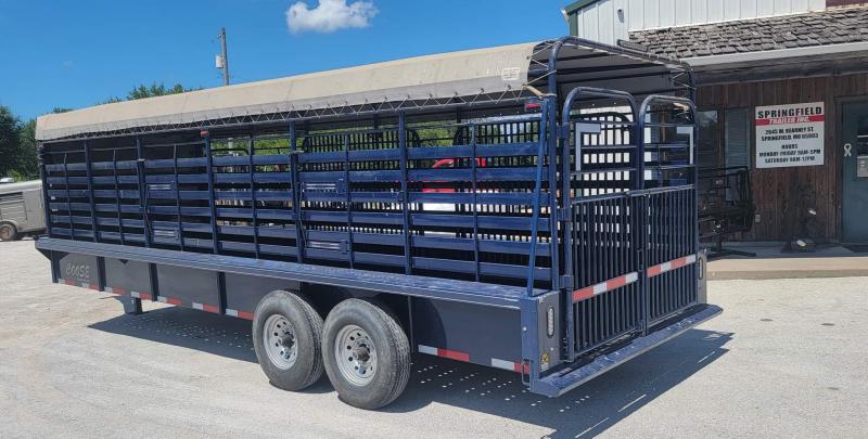 2015 Coose 24' x 6'8 Gooseneck Livestock / Stock Combo Trailer 2015 Coose 24' x 6'8 Gooseneck Livestock / Stock Combo Trailer
