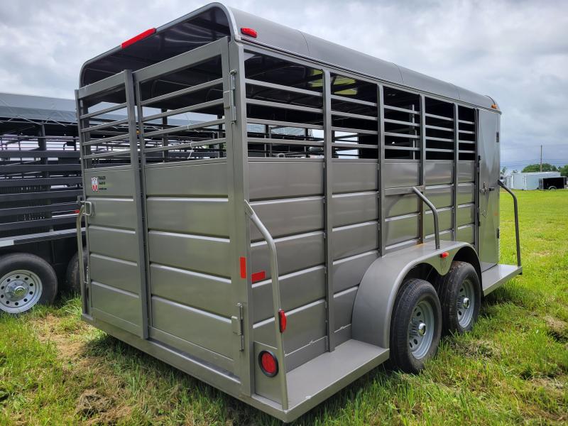 W-W 16' x 6' All Around Bumper Pull Livestock Trailer W-W 16' x 6' All Around Bumper Pull Livestock Trailer