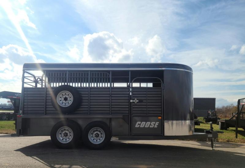 2023 Coose 6x16 Wrangler Bumper Pull Livestock / Stock Combo Trailer 2023 Coose 6x16 Wrangler Bumper Pull Livestock / Stock Combo Trailer