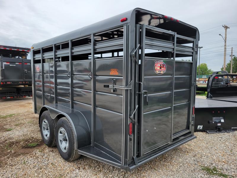Brush Popper 16' x 6' Bumper Pull Livestock Trailer Brush Popper 16' x 6' Bumper Pull Livestock Trailer
