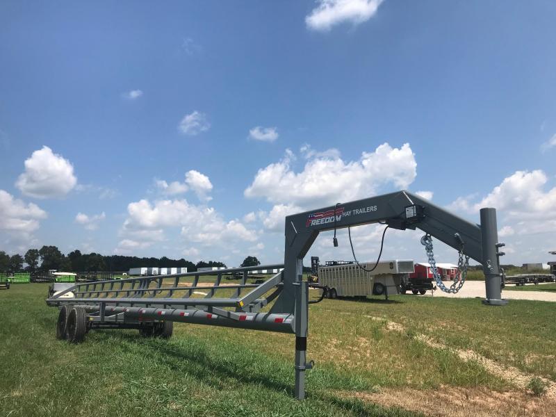 2020 Freedom Trailers 36' SINGLE ROW HAY TRAILER HYDRAULIC Dump Trailer