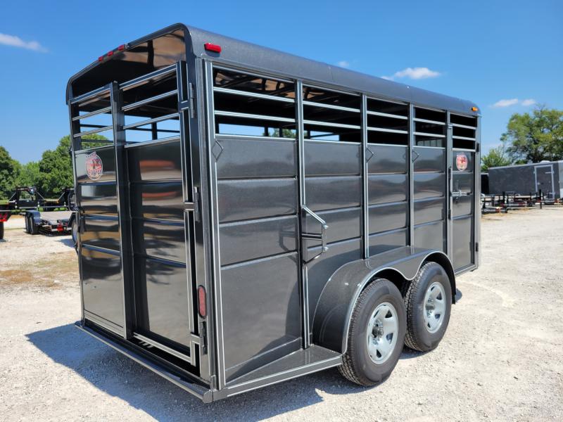 Brush Popper 16' x 6' Bumper Pull Livestock Trailer Brush Popper 16' x 6' Bumper Pull Livestock Trailer