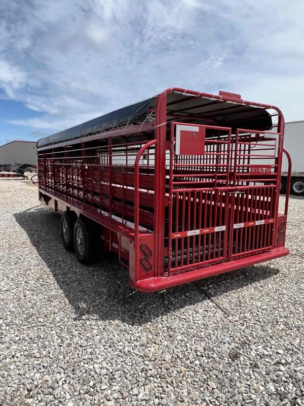 2022 Neckover Trailers 24'X6'8" LIVESTOCK Livestock Trailer 2022 Neckover Trailers 24'X6'8" LIVESTOCK Livestock Trailer