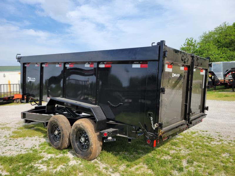 Delco 83 x 16' 14000# Bumper Pull Dump Trailer Delco 83 x 16' 14000# Bumper Pull Dump Trailer