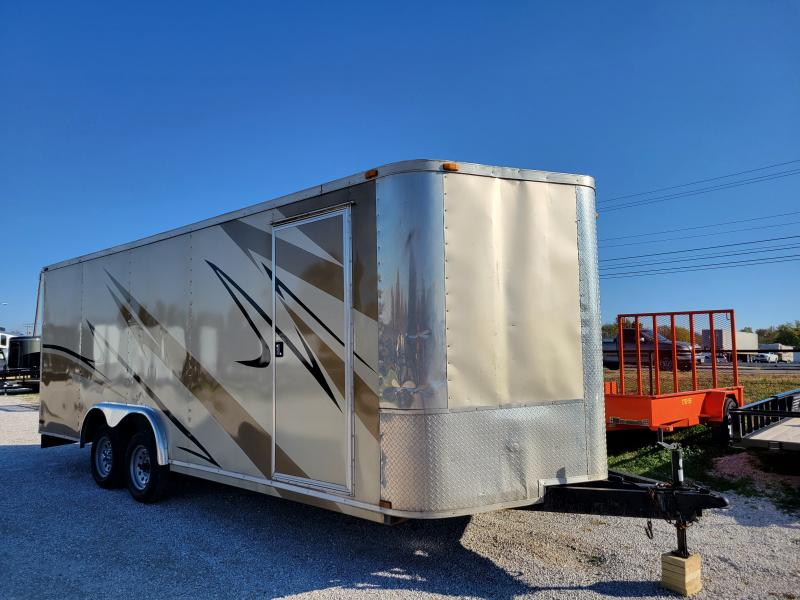 USED 2014 Arising Trailer MFG 8.5 x 20' Bumper Pull Cargo / Enclosed Trailer USED 2014 Arising Trailer MFG 8.5 x 20' Bumper Pull Cargo / Enclosed Trailer