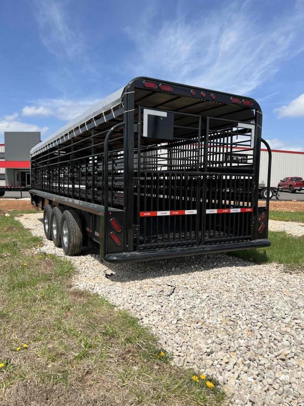 2022 Neckover Trailers 28' TARP TOP Livestock Trailer 2022 Neckover Trailers 28' TARP TOP Livestock Trailer