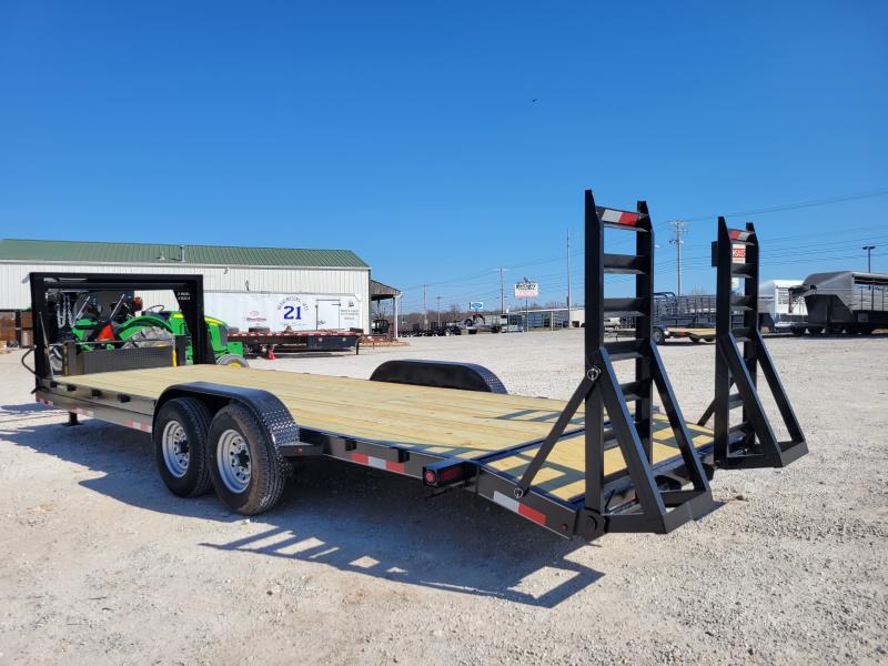 Bulldog 82 x 20' + 2' Gooseneck Lowboy Equipment Trailer Bulldog 82 x 20' + 2' Gooseneck Lowboy Equipment Trailer