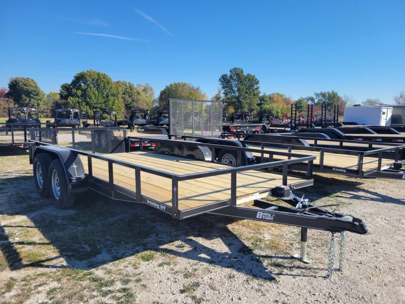 Bulldog 82 x 14+2 Dovetail Black Utility Trailer Bulldog 82 x 14+2 Dovetail Black Utility Trailer