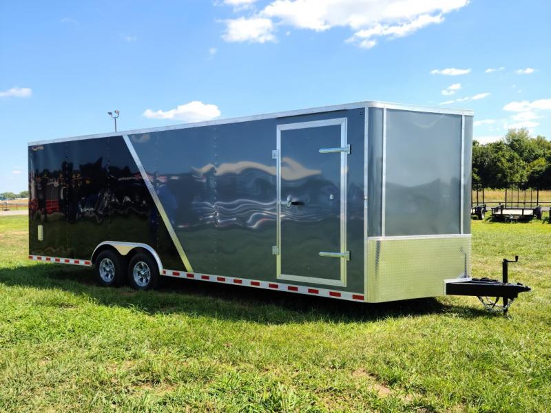 2023 Doolittle Trailer Mfg 8.5x24 10K Two Tone Cargo / Enclosed Trailer ZgODkenwr39w