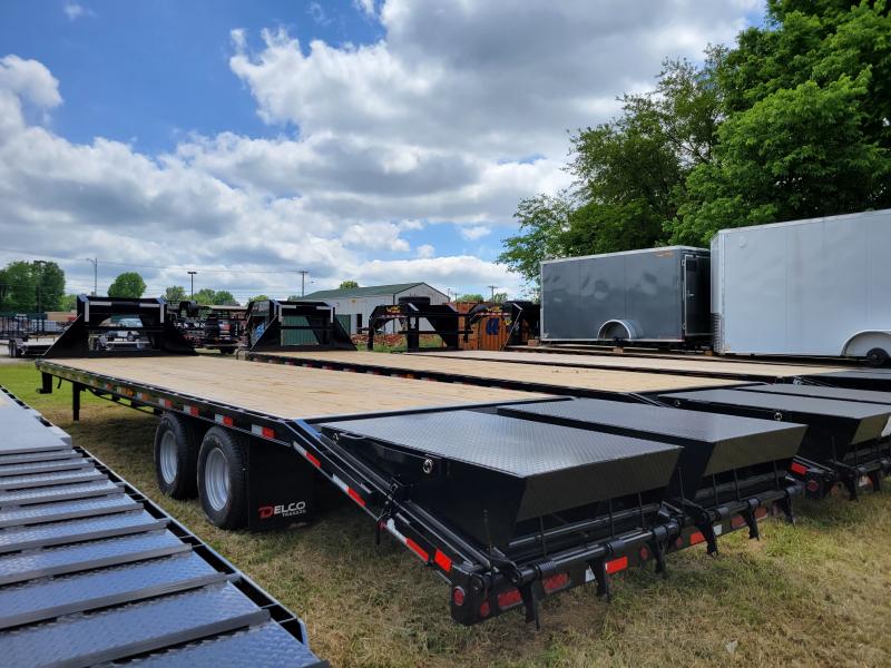 Delco 102 x 27'+5'' 22990# Gooseneck Deckover Delco 102 x 27'+5'' 22990# Gooseneck Deckover