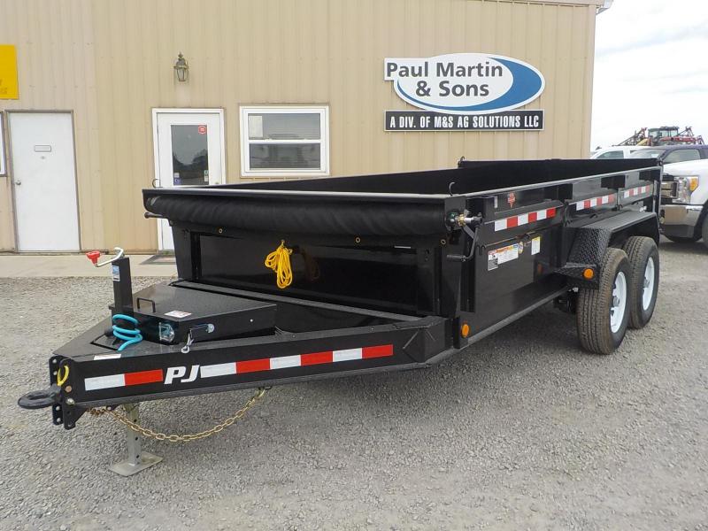 2019 PJ Trailers Low Pro Dump Dump Trailer 2019 PJ Trailers Low Pro Dump Dump Trailer