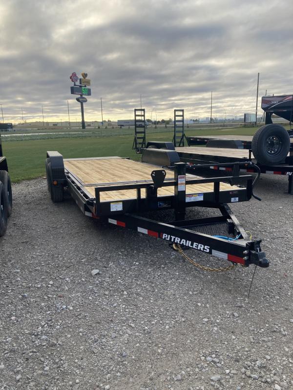 2023 PJ Trailers T6 20' Tilt Trailer Martin Equipment Martin