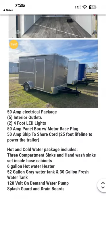 new Vending / Concession Trailers Cargo Craft  for sale, in Auburn, GA Thumbnail 5