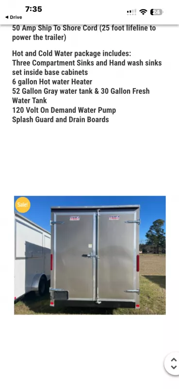 new Vending / Concession Trailers Cargo Craft  for sale, in Auburn, GA Thumbnail 4