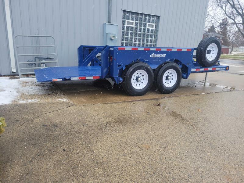 2024 AIR TOW 16' DROP/LOWERING Flatbed Trailer