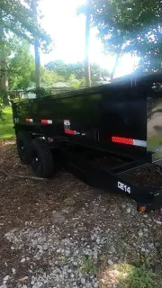 2026 Top Hat Trailers 14' Medium Wall Dump Trailer