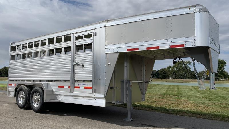 2023 EBY Maverick LS Gooseneck Stock / Stock Combo Trailer 2023 EBY Maverick LS Gooseneck Stock / Stock Combo Trailer