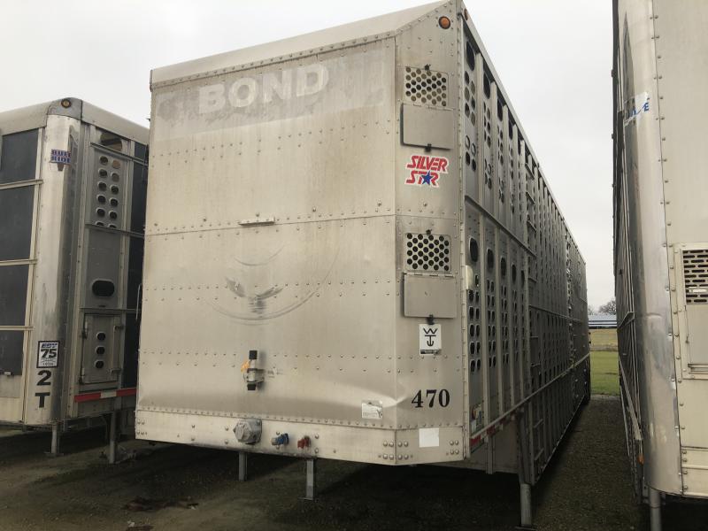 Used 2012 Wilson 52'x102"x13'5" Closed Tandem Pot Livestock-Semi Trailer Used 2012 Wilson 52'x102"x13'5" Closed Tandem Pot Livestock-Semi Trailer