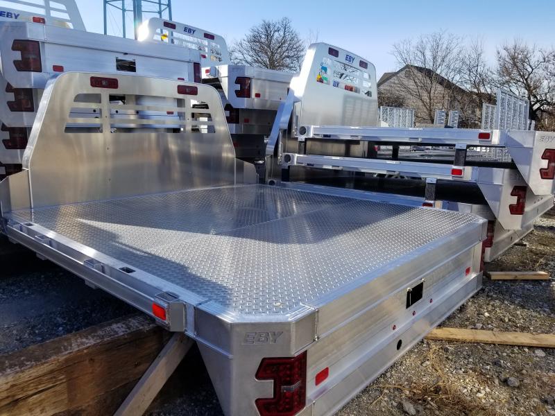 2021 EBY 9'3" x 96" DRW Standard Service Truck Body Aluminum Trailer and Truck Body Experts in