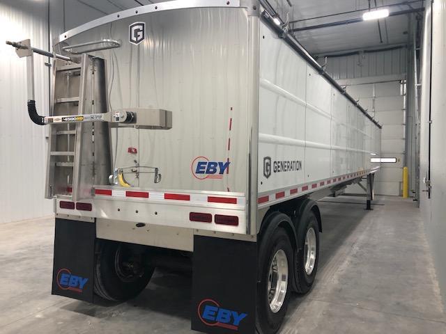 2021 Eby Generation 42 X96 X66 White Founder Field Clearance Semi Grain Trailer Eby Montana Is Your Local Montana Stock Trailer And Semi Livestock Trailer Dealer Shop Truck Beds Stock Trailers