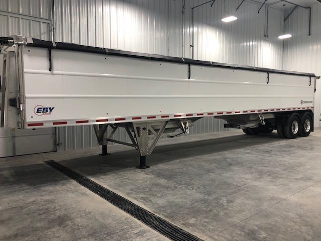 2021 EBY Generation 42'x96"x66" White Founder - Field Clearance Semi Grain Trailer 2021 EBY Generation 42'x96"x66" White Founder - Field Clearance Semi Grain Trailer