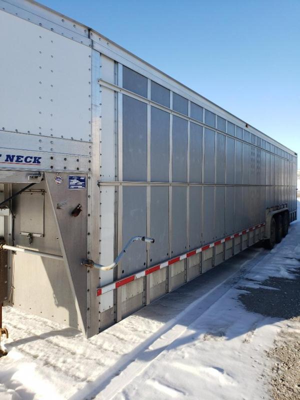 2018 EBY Ruff Neck 35'x8'x7'6" Double Deck Livestock Trailer 2018 EBY Ruff Neck 35'x8'x7'6" Double Deck Livestock Trailer