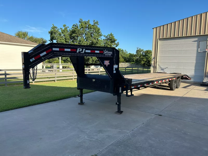 2021 PJ 25’+5’ dovetail gooseneck flatbed