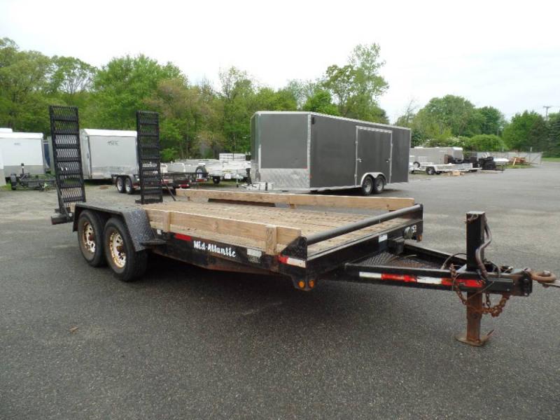 2007 Mid-Atlantic Trailer Manufacturing Inc. 18FT 12K Equipment Trailer 2007 Mid-Atlantic Trailer Manufacturing Inc. 18FT 12K Equipment Trailer