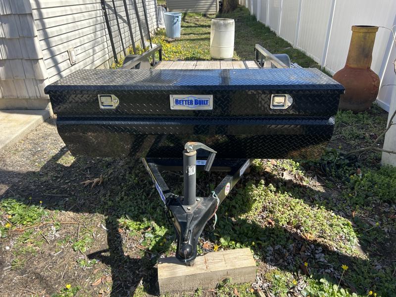 5x10 Utility Trailer 3,500LB Cambered Axle (Better Built tool box included)