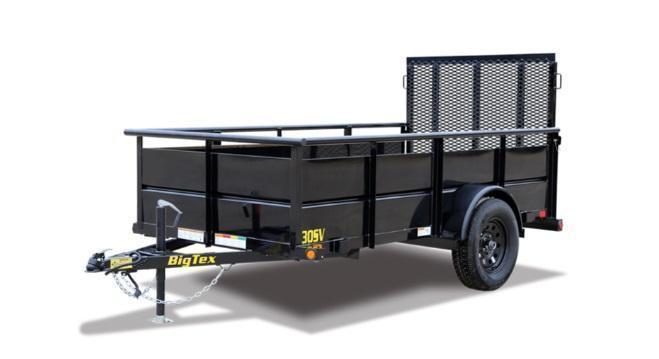Big Tex 30SV 60" x 10 Single Axle Vanguard Trailer Big Tex 30SV 60" x 10 Single Axle Vanguard Trailer