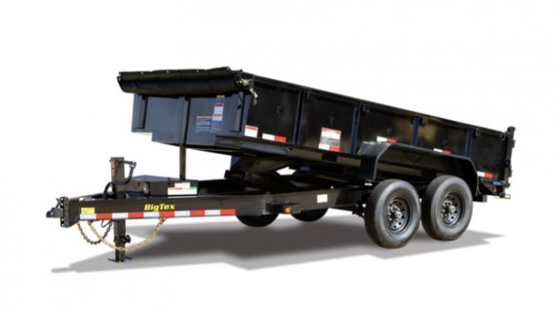Big Tex 14LP 14K TAND LP DUMP 83"x14 6.5S 4 Sides, Black Big Tex 14LP 14K TAND LP DUMP 83"x14 6.5S 4 Sides, Black