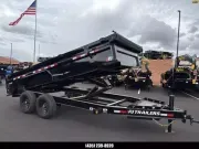 2025 PJ Trailers 7X16 14K DL Low Pro Series Dump Trailer