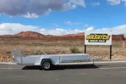 2027 Aluma 7x14 Single Axle Utility Trailer 3K Bi Fold Tailgate
