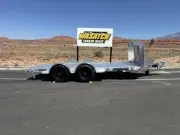 2027 Aluma 8216 Heavy Tandem Spread Axle and 7' Aluminum Ramps and 15'' Aluminum Wheels