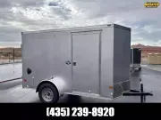 2026 American Hauler Silver 5X10 3.5K Arrow Deluxe Enclosed Cargo Trailer