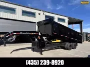 2026 RawMaxx 8.5X20 HDX 20K Gooseneck Dump Trailer with 44'' High Sides