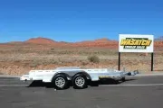 2027 Aluma 78''x14" Tandem Axle Utility Trailer 7K Ramps
