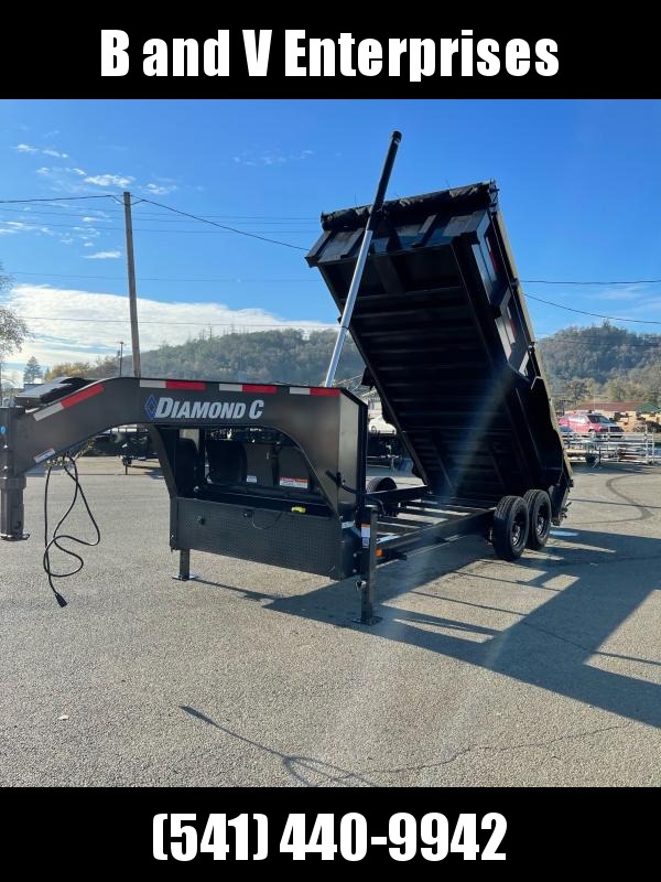 2023 Diamond C Trailers LPT207-GN 82X16 LOW PROFILE 15K GOOSENECK Dump Trailer 2023 Diamond C Trailers LPT207-GN 82X16 LOW PROFILE 15K GOOSENECK Dump Trailer