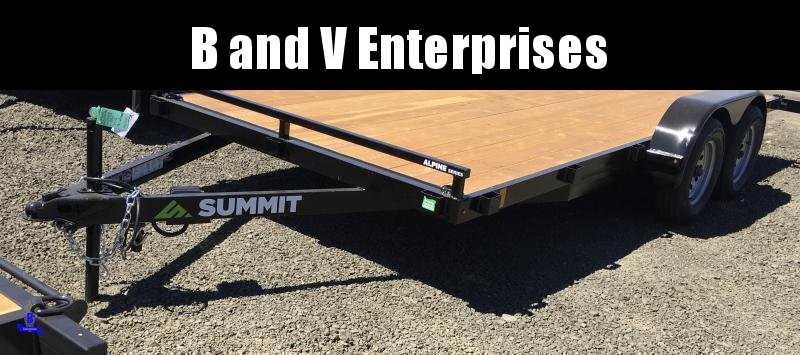 2022 SUMMIT ALPINE A716TA2 7X16 FLATBED CAR HAULER 7K 2022 SUMMIT ALPINE A716TA2 7X16 FLATBED CAR HAULER 7K