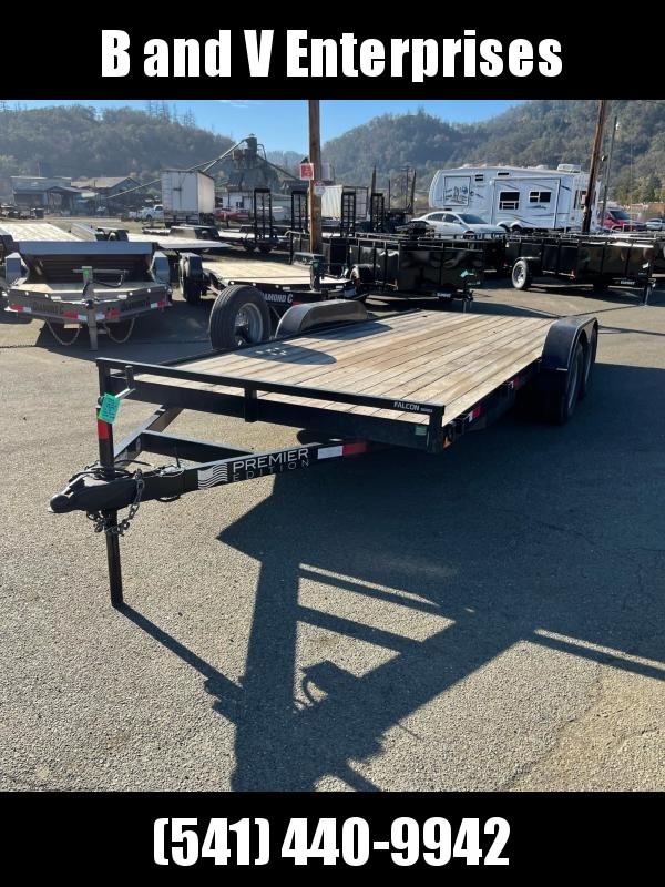 2019 USED EAGLE 7X18 FLATBED CAR TRAILER 2019 USED EAGLE 7X18 FLATBED CAR TRAILER