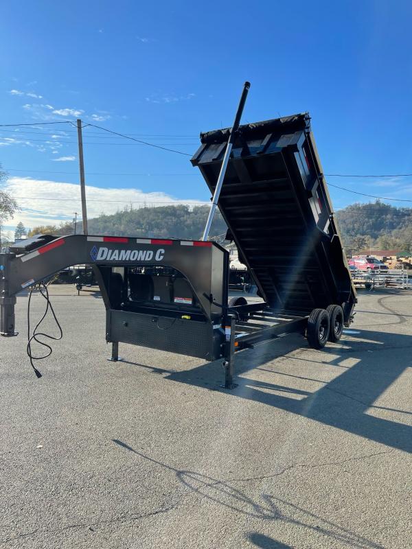 2023 Diamond C Trailers LPT207-GN 82X16 LOW PROFILE 15K GOOSENECK Dump Trailer 2023 Diamond C Trailers LPT207-GN 82X16 LOW PROFILE 15K GOOSENECK Dump Trailer
