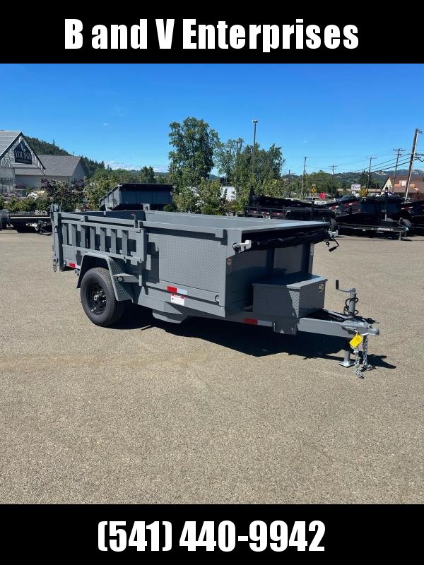 2022 Fabform PTM510 5X10 5K SINGLE AXLE Dump Trailer 2022 Fabform PTM510 5X10 5K SINGLE AXLE Dump Trailer