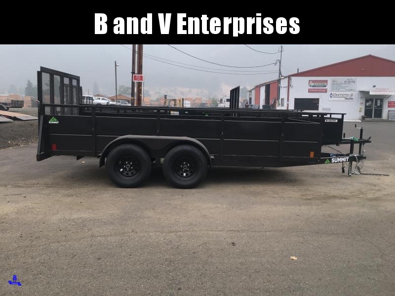 2021 Summit Cascade CU614TA2 6x14 Utility Trailer SOLID SIDES 2021 Summit Cascade CU614TA2 6x14 Utility Trailer SOLID SIDES
