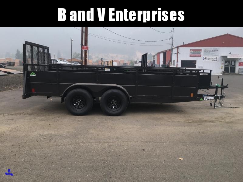 2021 Summit Cascade CU614TA2 6x14 Utility Trailer SOLID SIDES 2021 Summit Cascade CU614TA2 6x14 Utility Trailer SOLID SIDES
